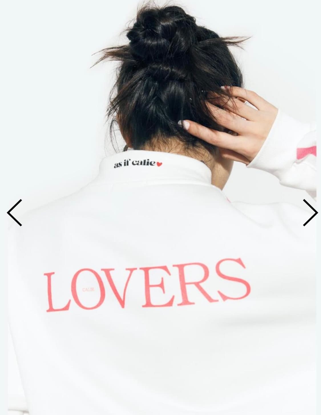 LOVERS HALF ZIPUP IVOR 에즈이프캘리 집업 상품이미지5