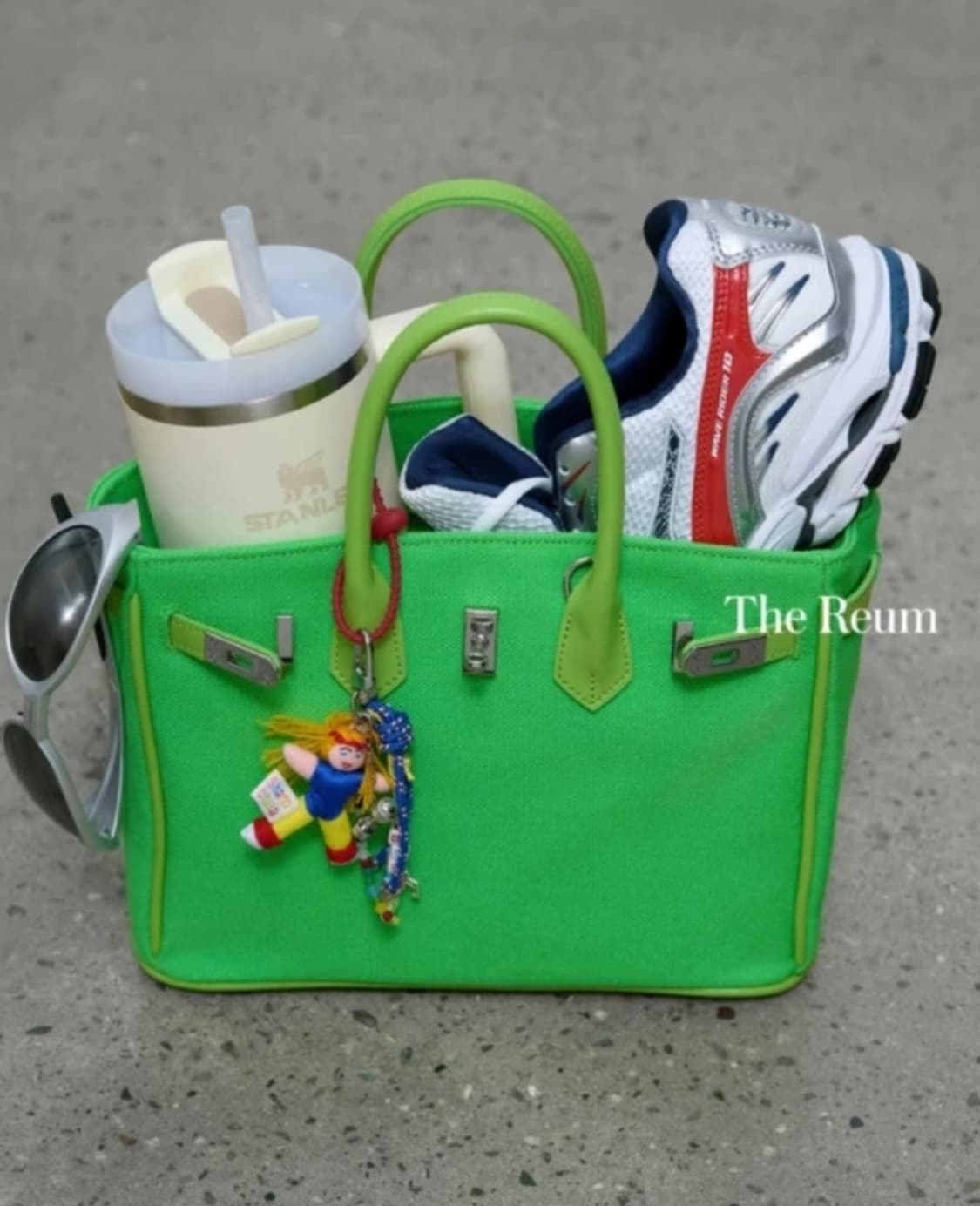 더름 제인백 25 연두 새상품 상품이미지1