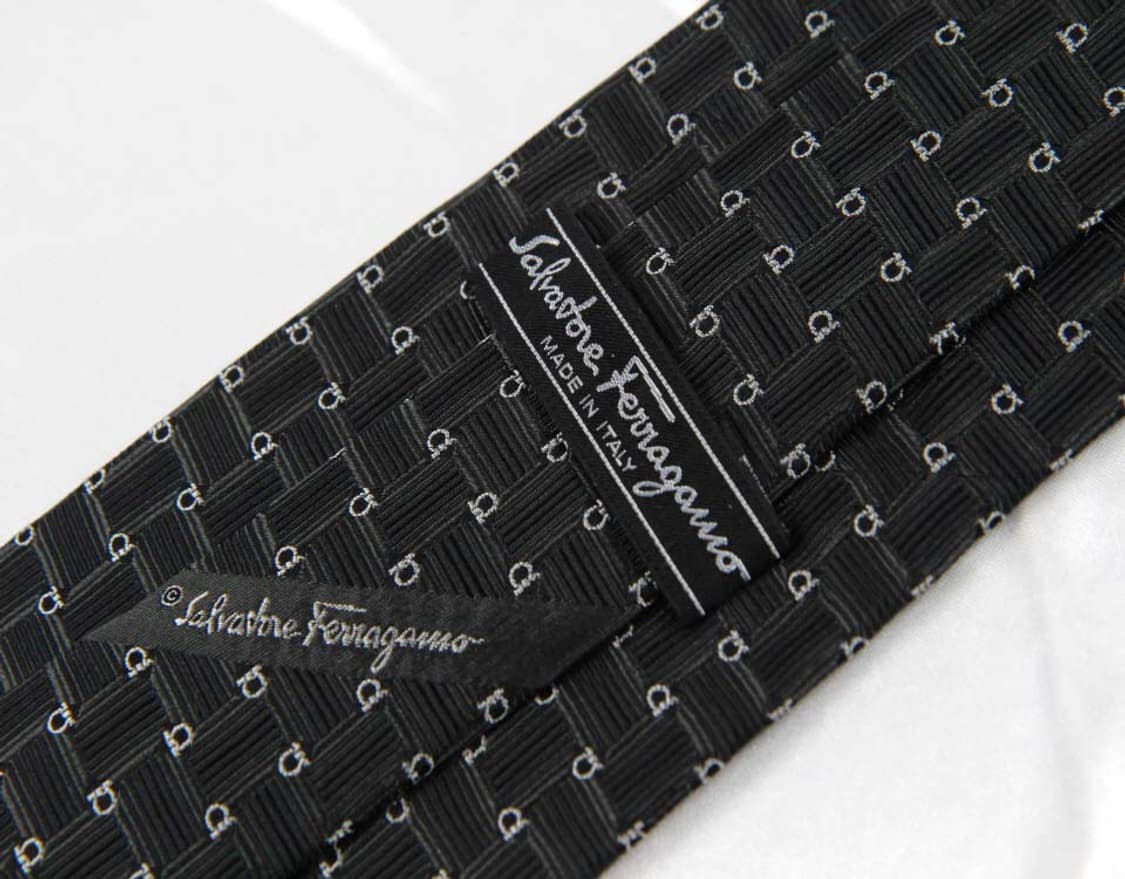 페라가모 9.3cm A+등급 간치니 남자 명품 넥타이 상품이미지3