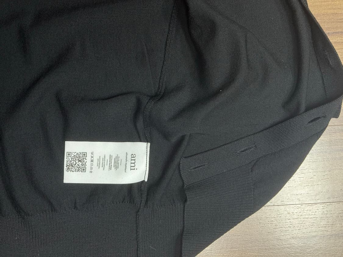 아미 스몰로고 가디건 상품이미지3