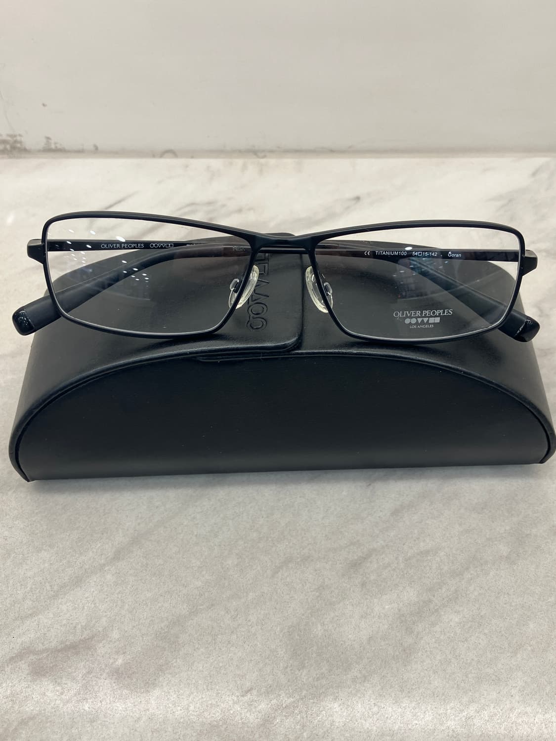 올리버피플스 Oliver Peoples 블랙 스퀘어 메탈 안경테 상품이미지9