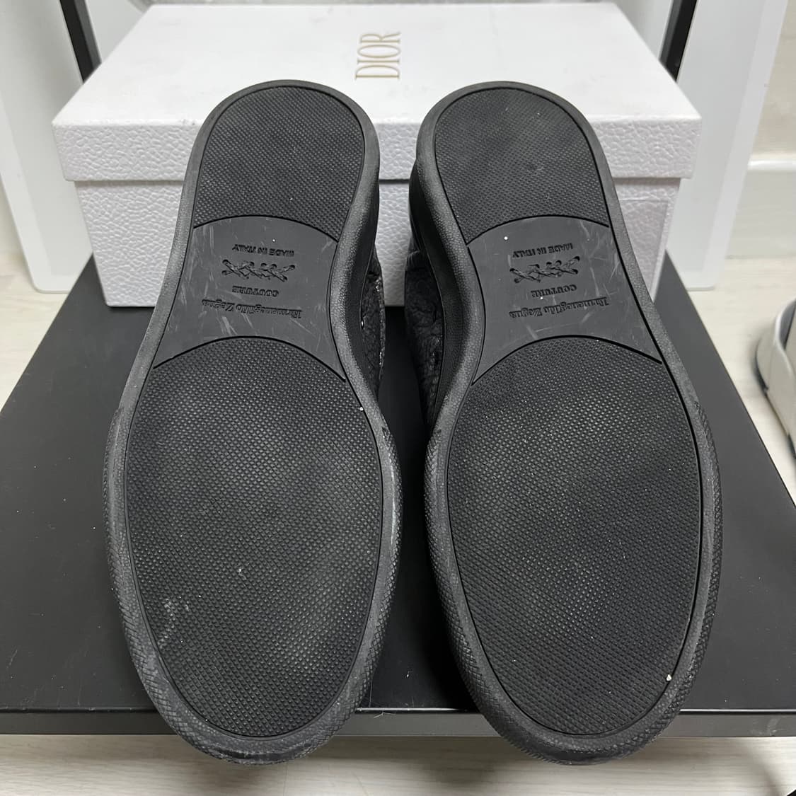 정품 6) 에르메네질도 제냐 트리플 스티치 스니커즈 255~260 상품이미지5