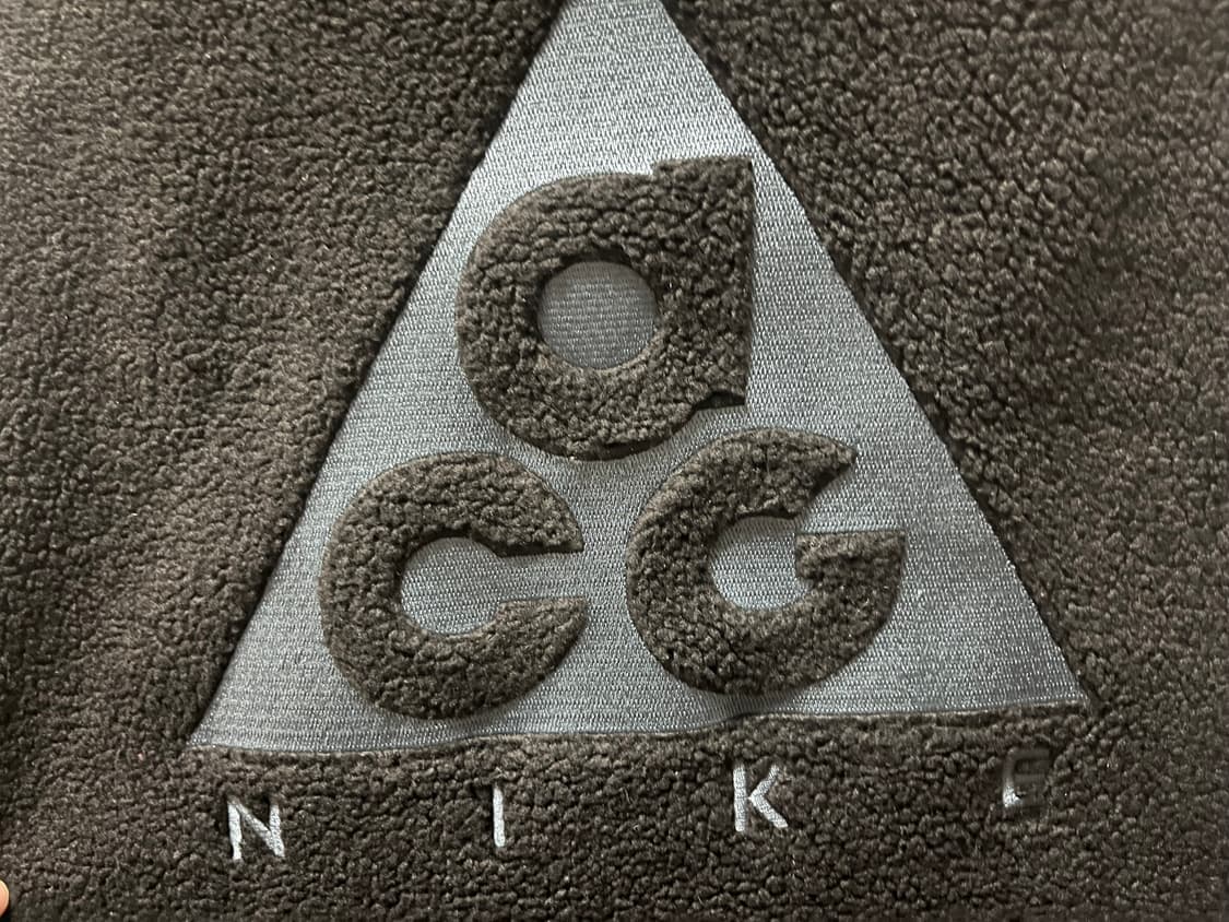 [m] 나이키 acg 쉐르파 베스트 블랙 상품이미지7