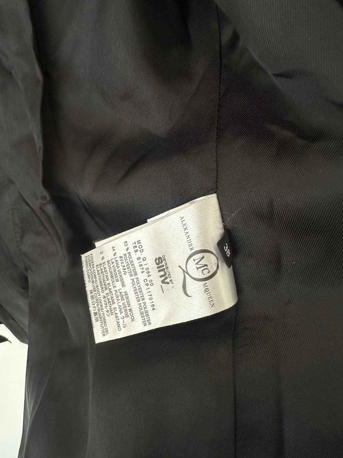 알렉산더 맥퀸 2009AW 나폴레옹 블레이저 자켓 상품이미지4