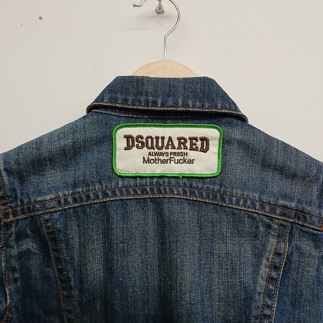 디스퀘어드2 00s 패치 데님 자켓 38 상품이미지3