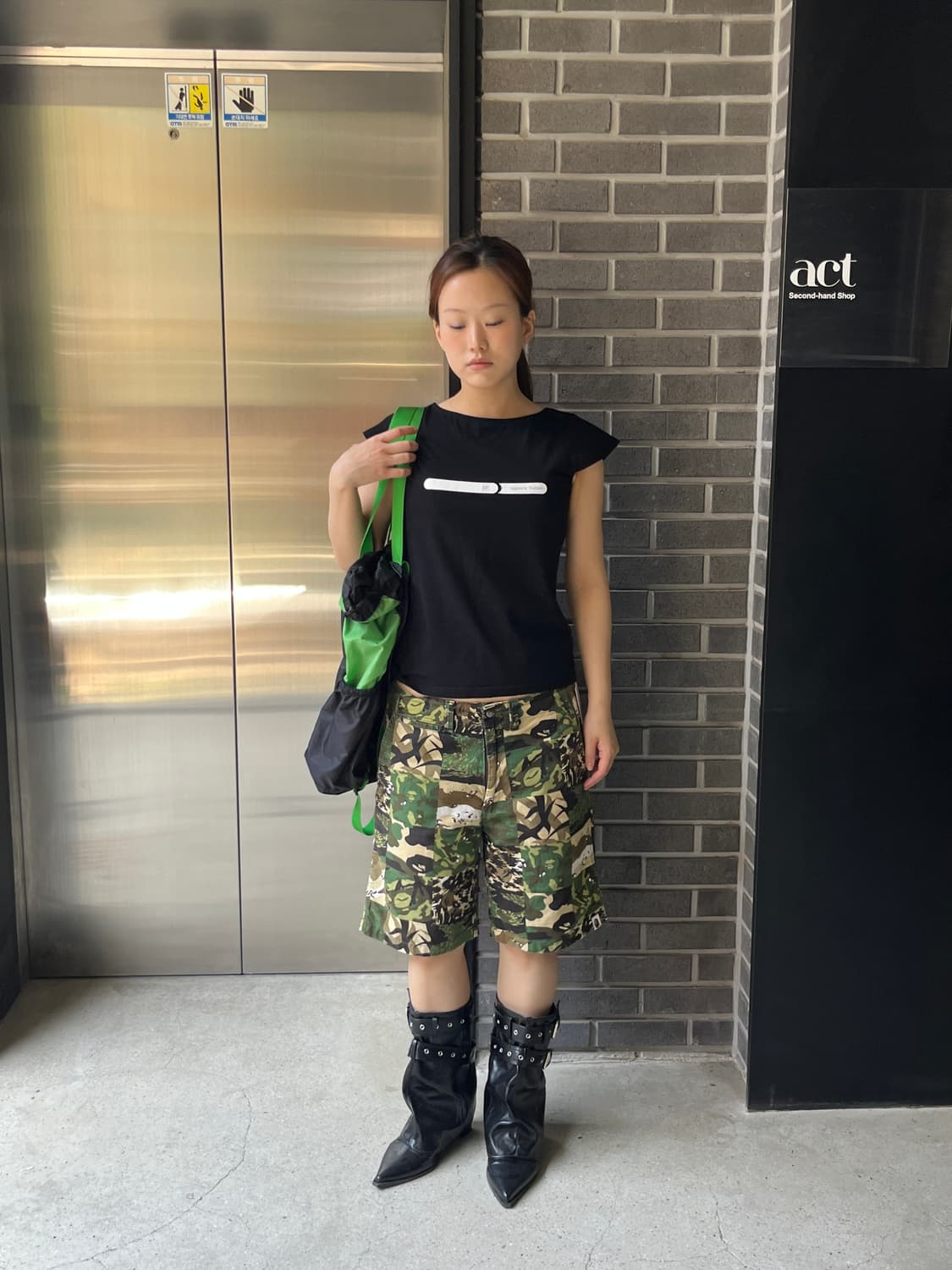 00s Bape 베이프 카모플라쥬 쇼츠 상품이미지1