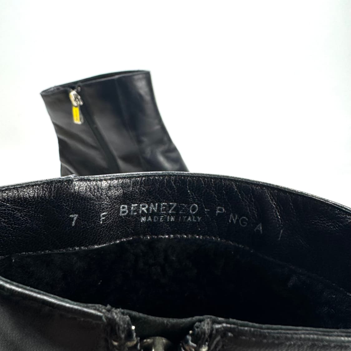 260)발리 빈티지 집업 레더 부츠 상품이미지7