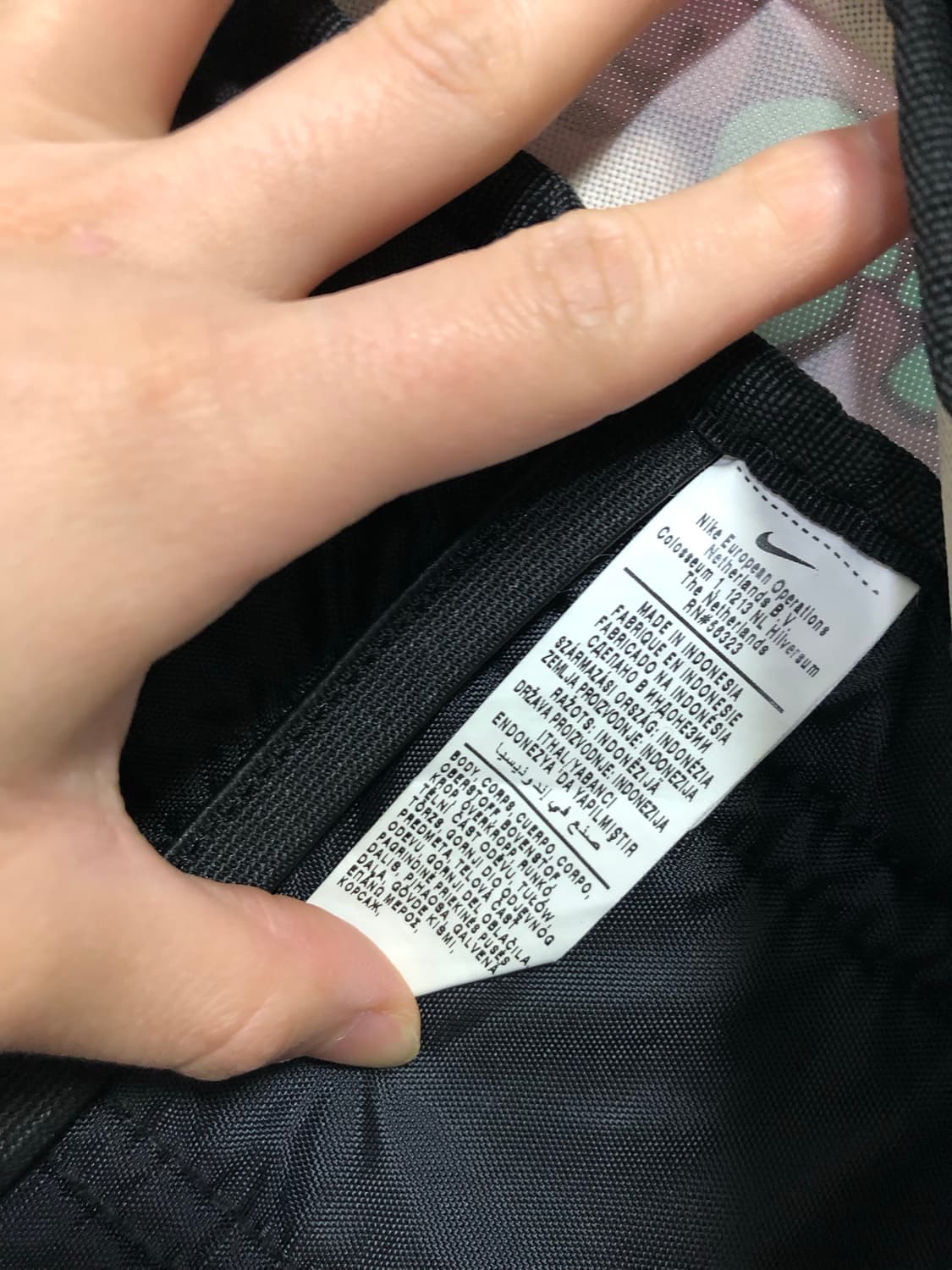 (일본 매장판) 나이키 희귀 캐주얼 패턴 백팩 가방 상품이미지10