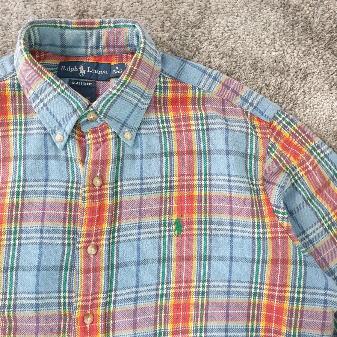 랄프로렌 체크 셔츠 상품이미지4