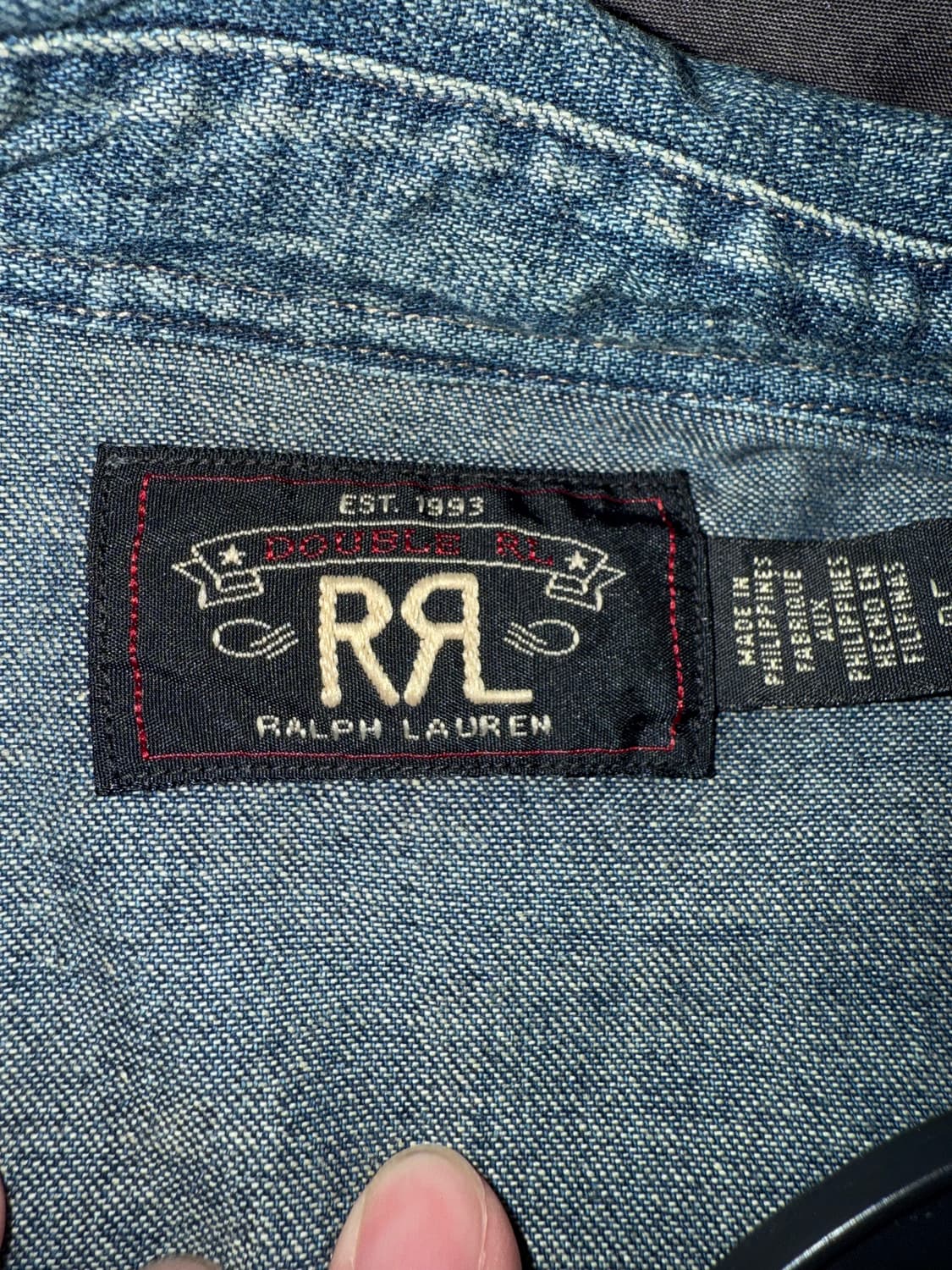 [L] rrl 웨스턴 셔츠 상품이미지4