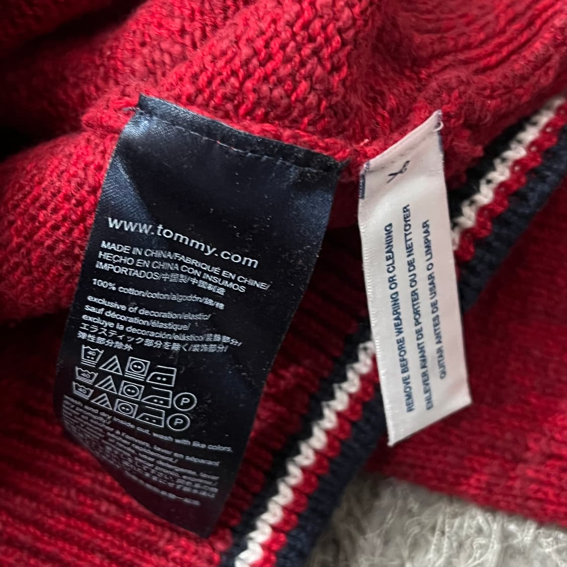 [95-100] 타미힐피거 니트 상품이미지4