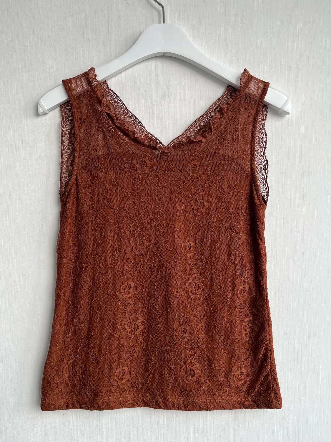 ROPE’ PICNIC 브라운 레이스 슬립  상품이미지1