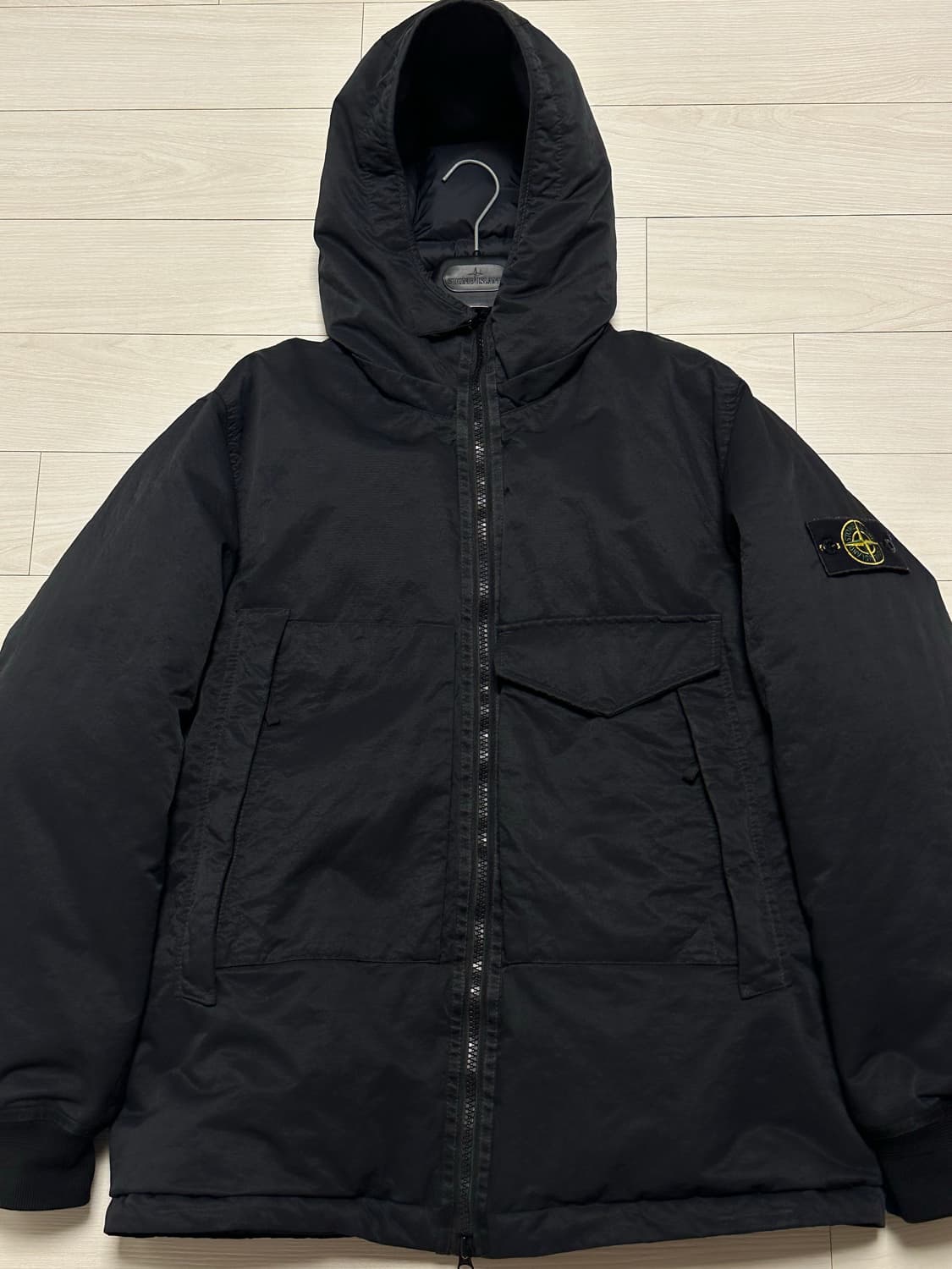 스톤아일랜드 오파크 트윌 다운 tc 패딩 L(105) 국내판 상품이미지6