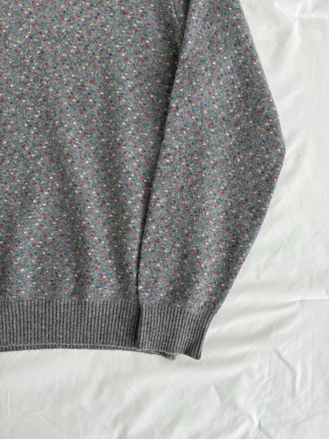 dot pattern sweater 도트 니트 상품이미지4