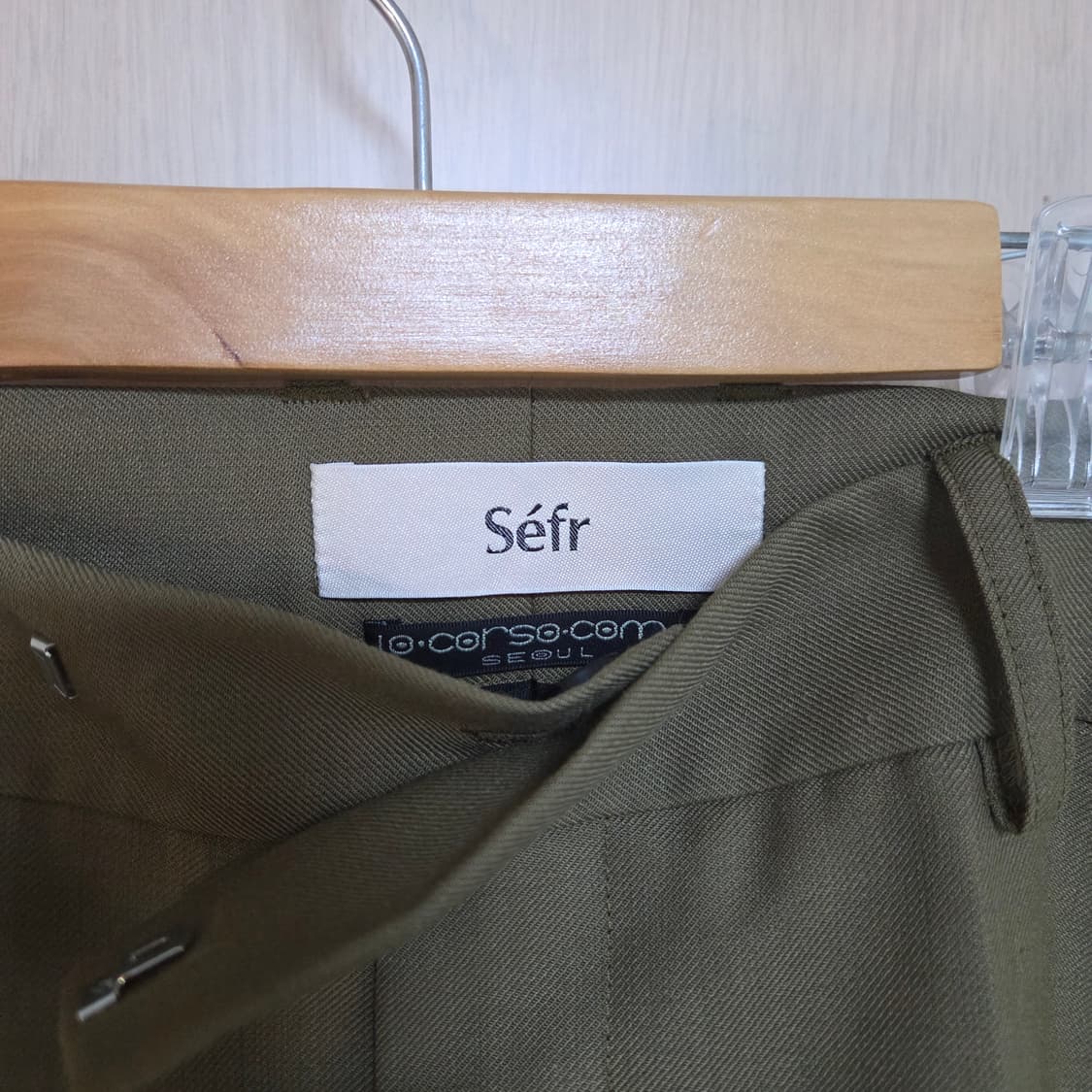 Sefr Mike Trouser 올리브 (32) 상품이미지3