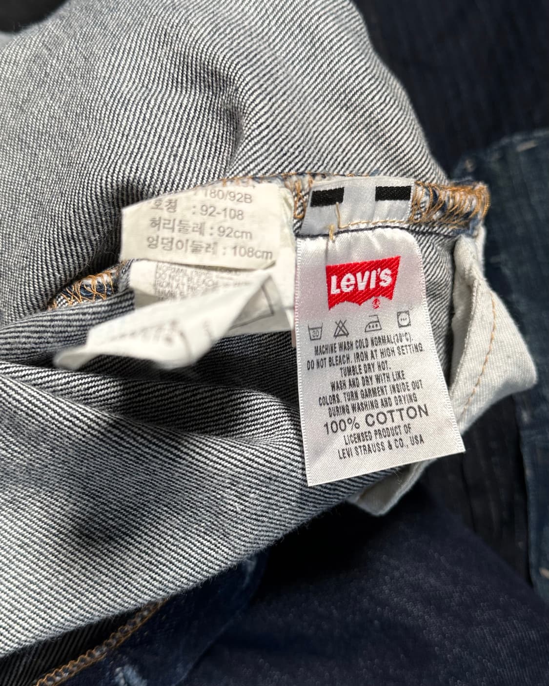 00‘s 리바이스 501 스트레이트핏 데님 팬츠 36 상품이미지5