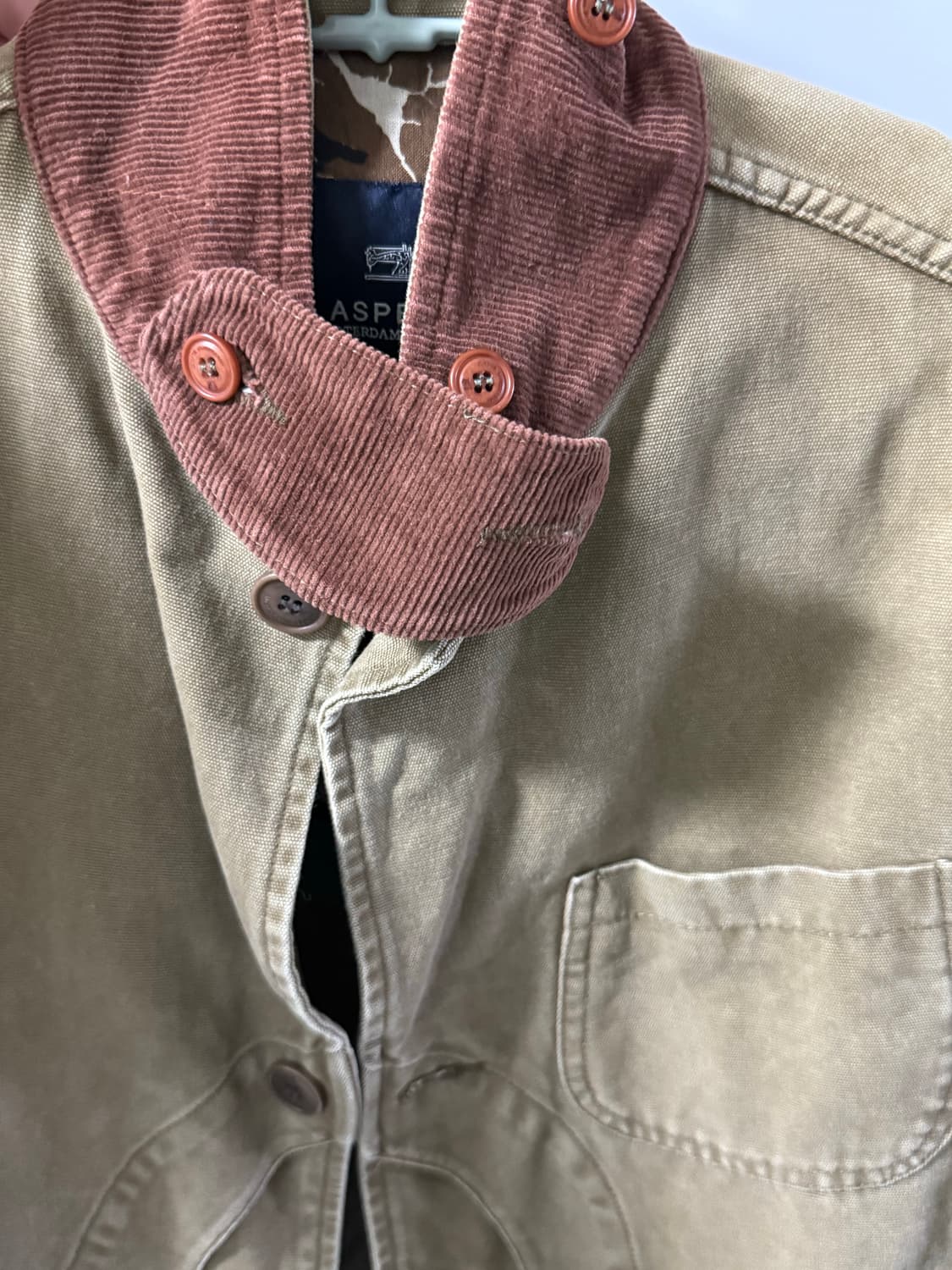 asepsi 카키 자켓 상품이미지3