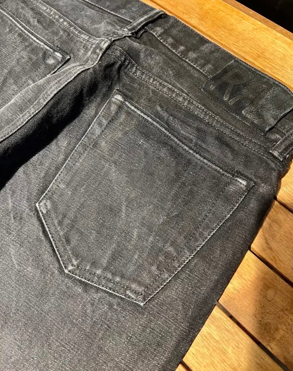 RRL 더블알엘 블랙 셀비지 슬림핏 32/32 상품이미지7