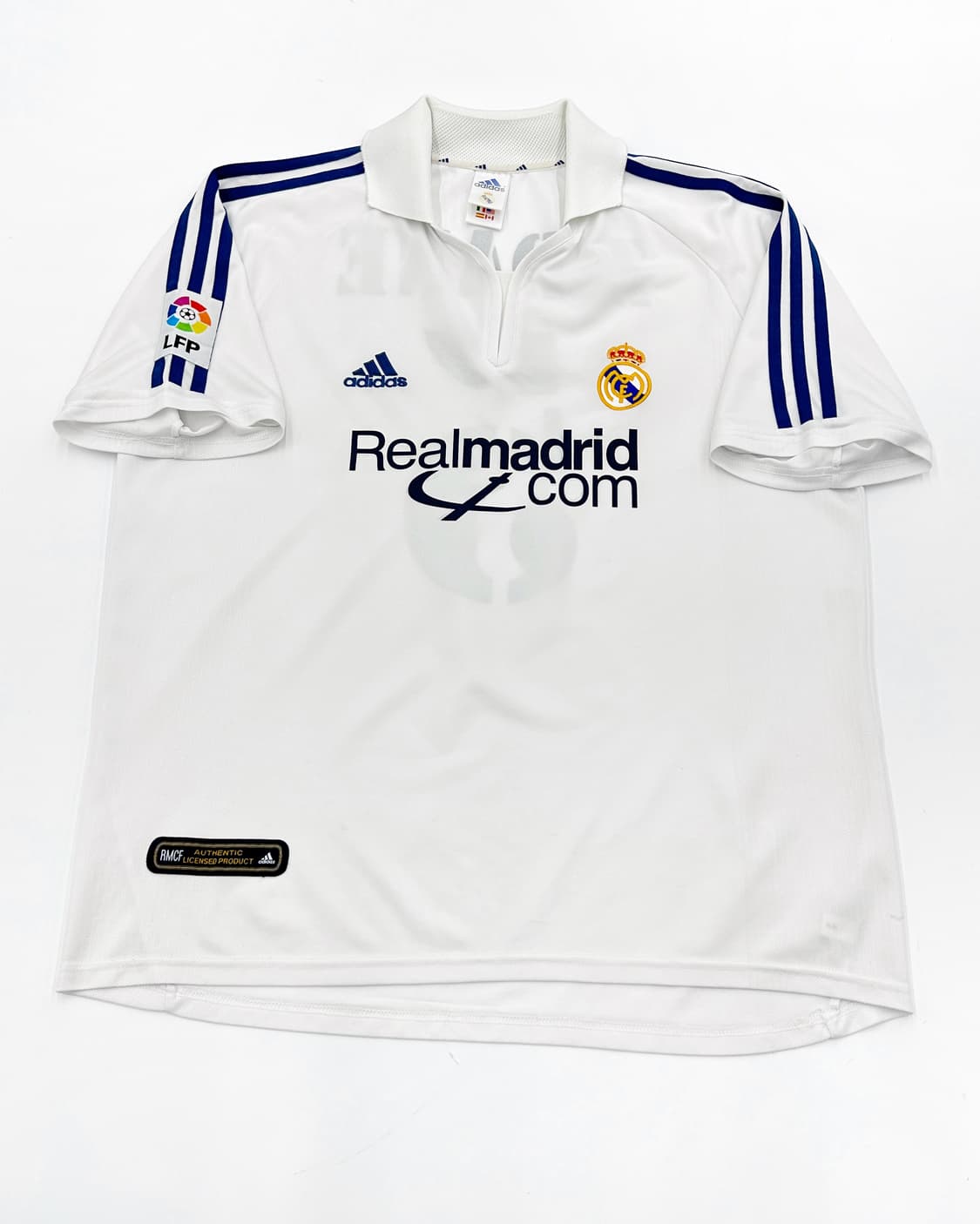 아디다스 01-02 레알 마드리드 100주년 홈 리그킷 지단 상품이미지3