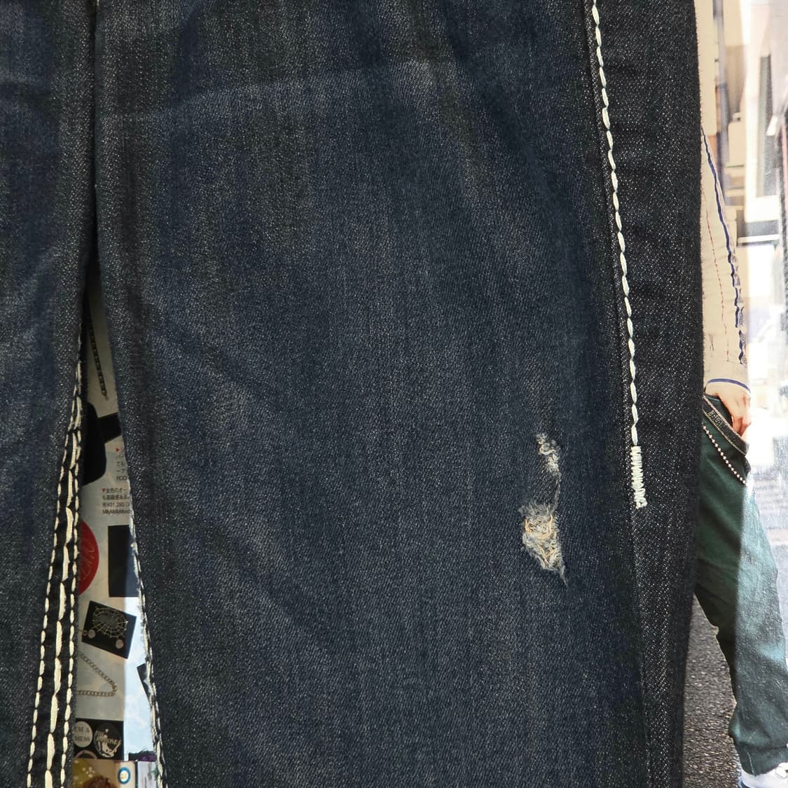 트루릴리전 USA 진청 부츠컷 데님팬츠 상품이미지7