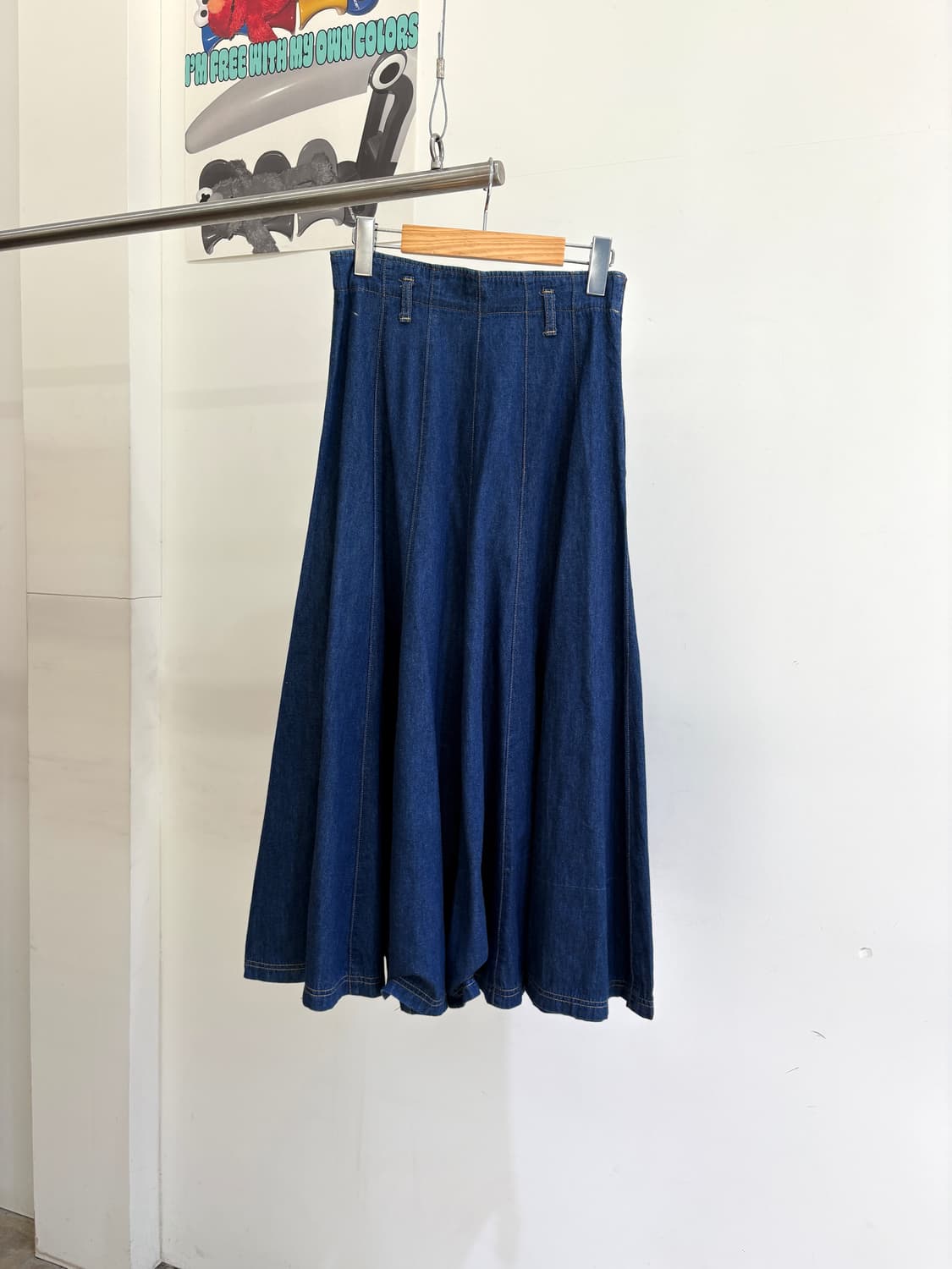 ZAZIE (Made in Japan) 데님스커트 상품이미지1