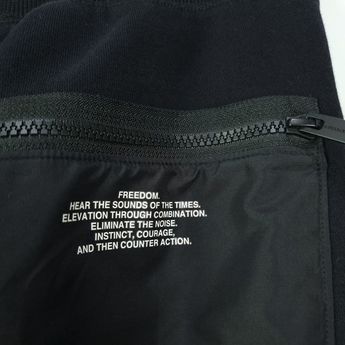 [지유 X 언더커버] 스웻 조거 팬츠 블랙 M20092 상품이미지7