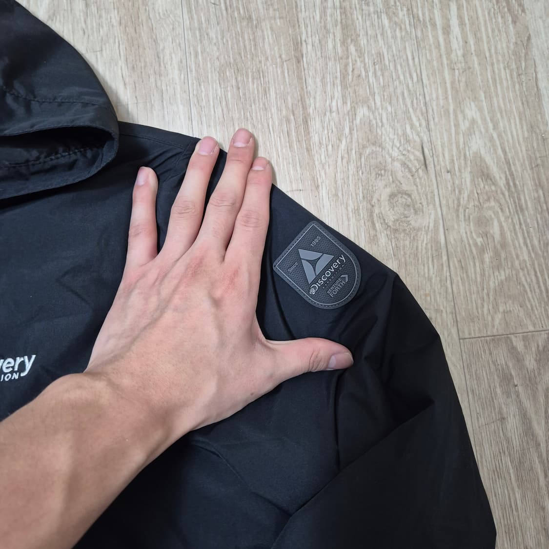 디스커버리 키즈 사이드 와펜 바람막이 후드자켓 상품이미지4