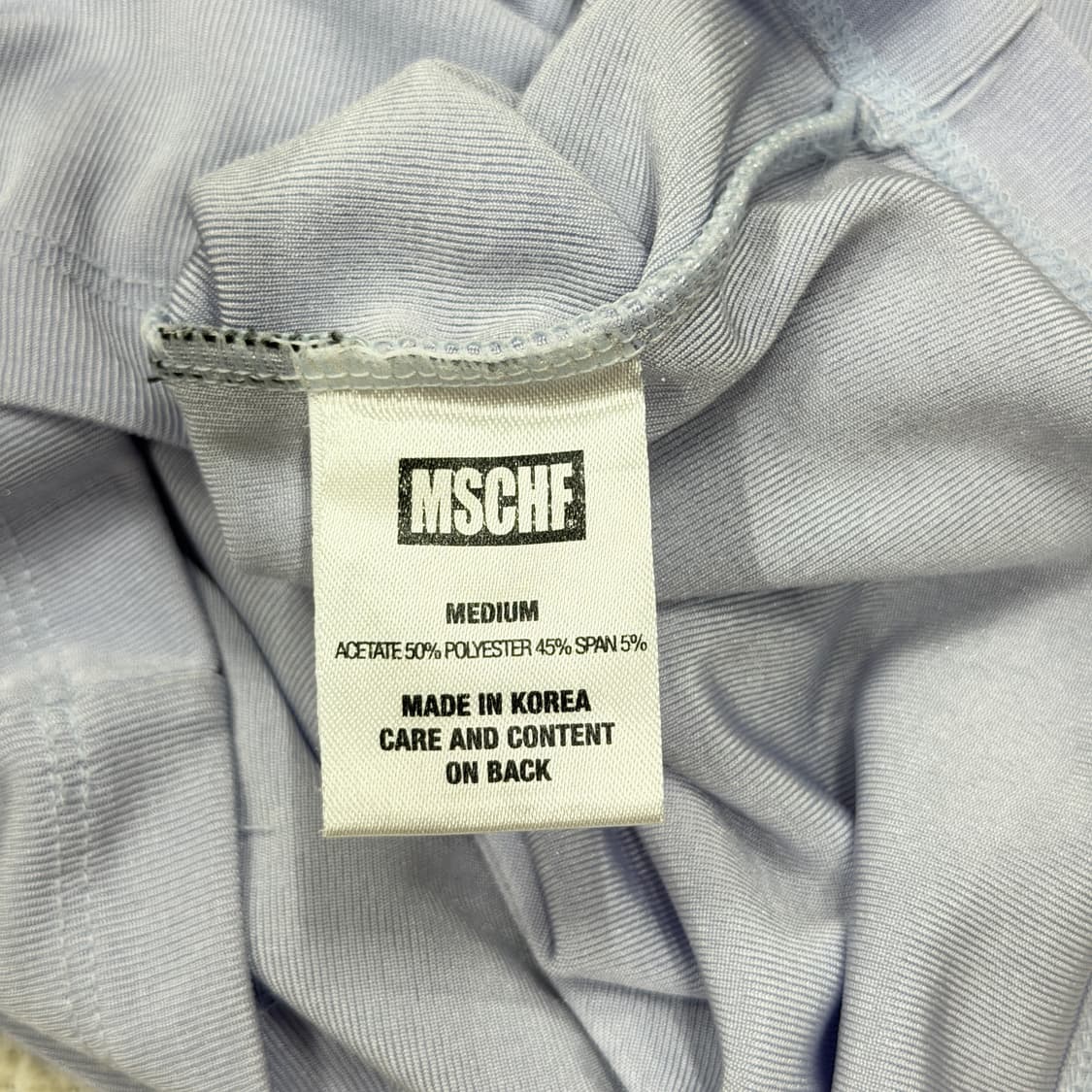 미스치프 롱슬리브 쭉티 긴팔티 라벤더 퍼플 M 상품이미지4