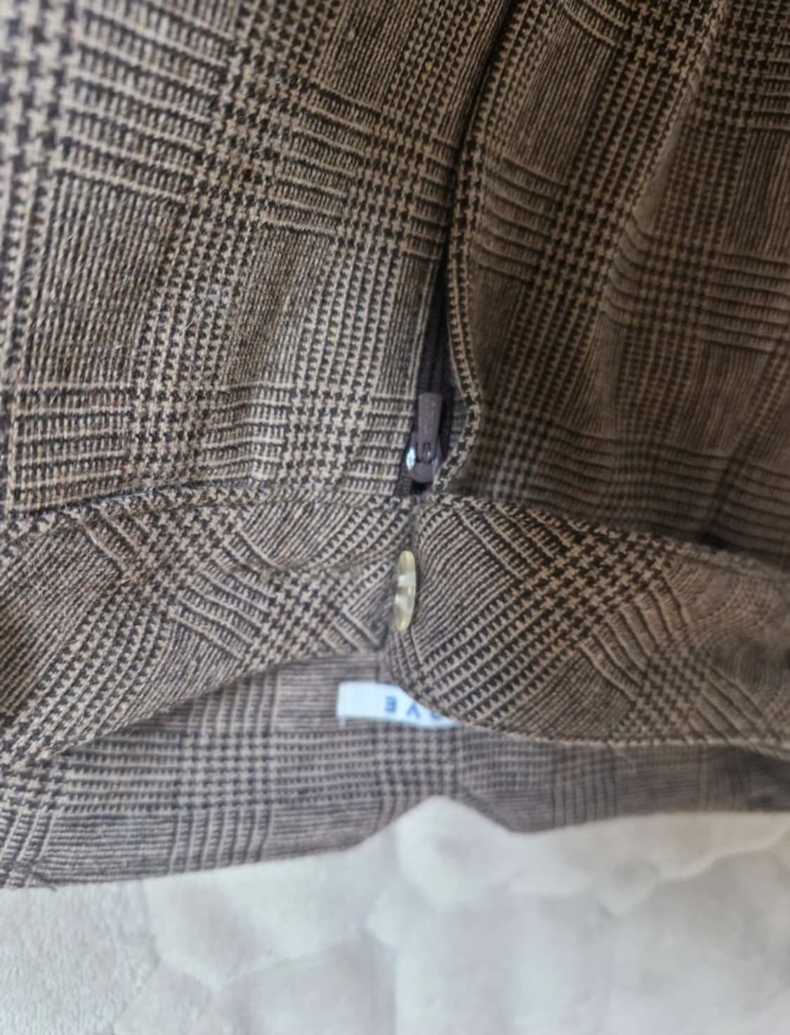 그로브 차정원 헤링본 스커트 상품이미지4