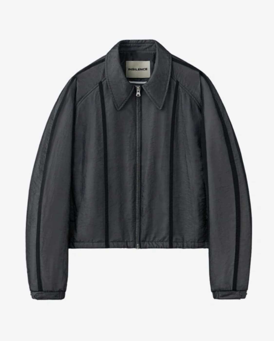 인사일런스 우먼 더블 레이어드 점퍼 black 상품이미지1