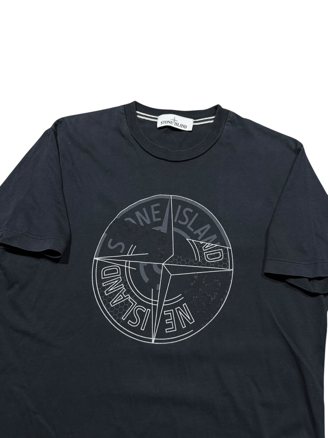 Stone Island 스톤아일랜드 나침반 로고 반팔 상품이미지2