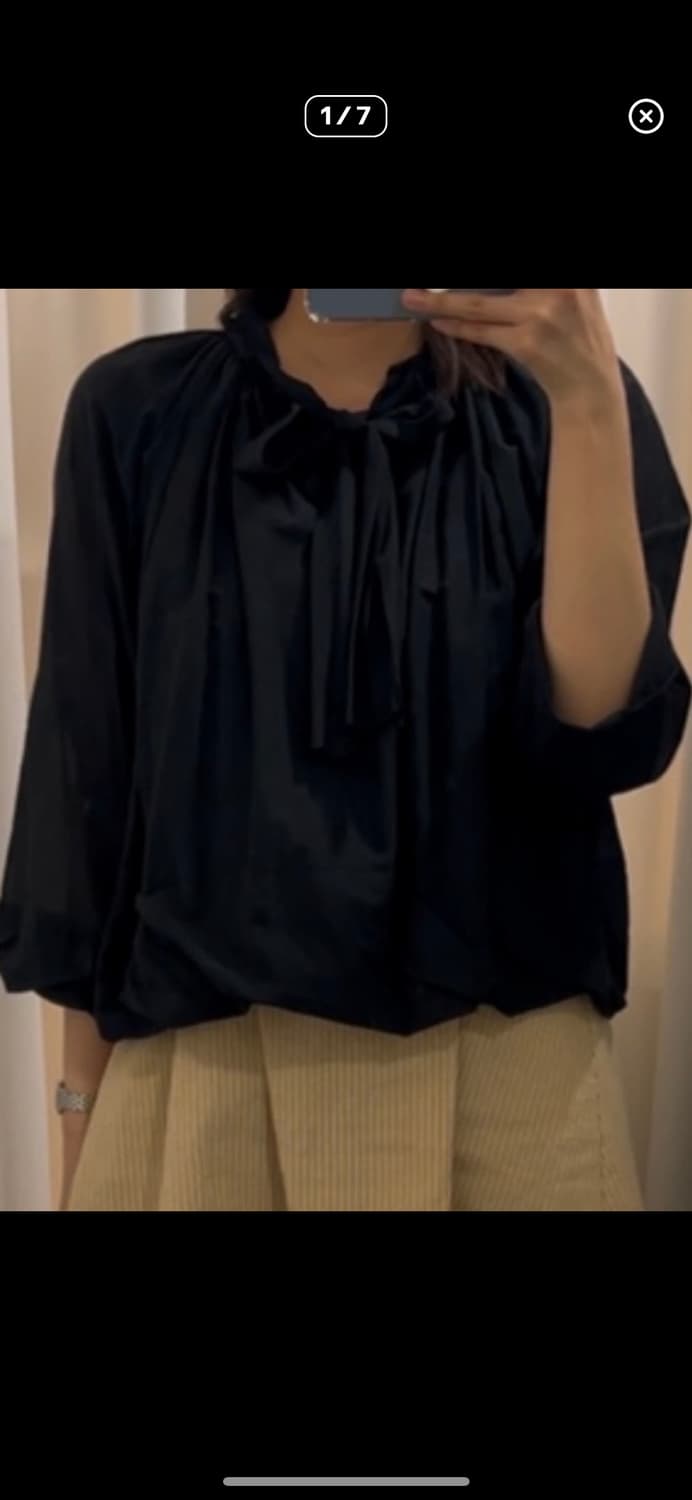 꼼데가르송 벌룬 블라우스 상품이미지2