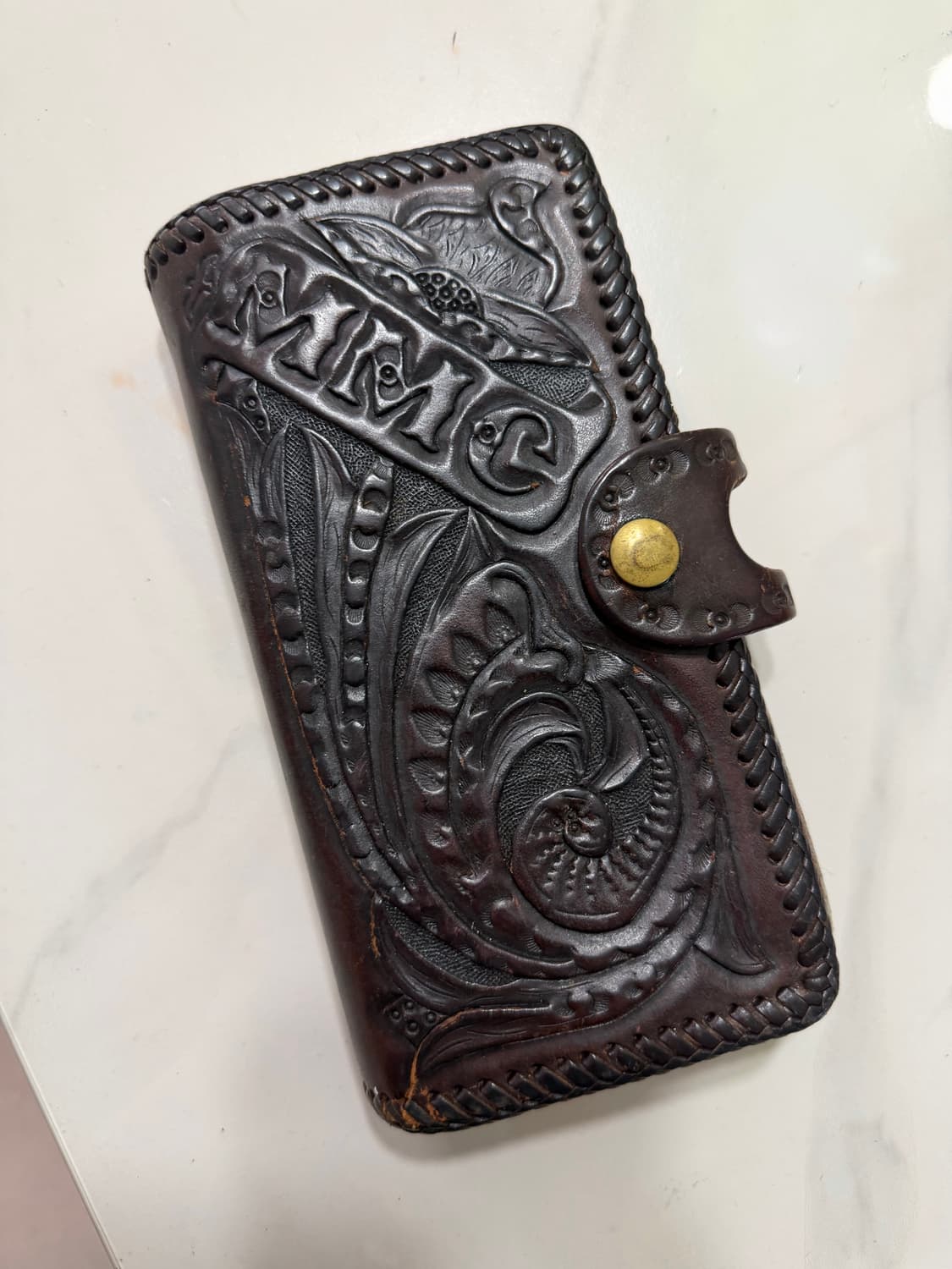 빈티지 가죽 지갑 상품이미지1