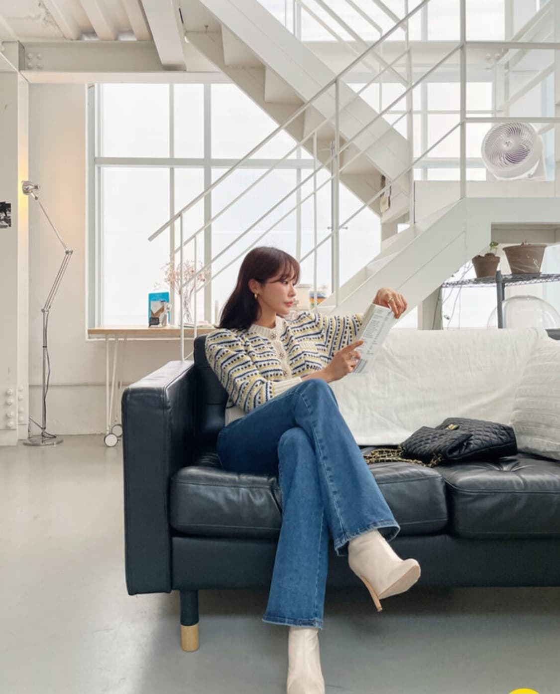 플레어 부츠컷 데님 팬츠 상품이미지4