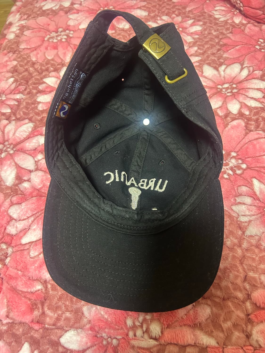 얼바닉 키캡 볼캡 모자 블랙 상품이미지3