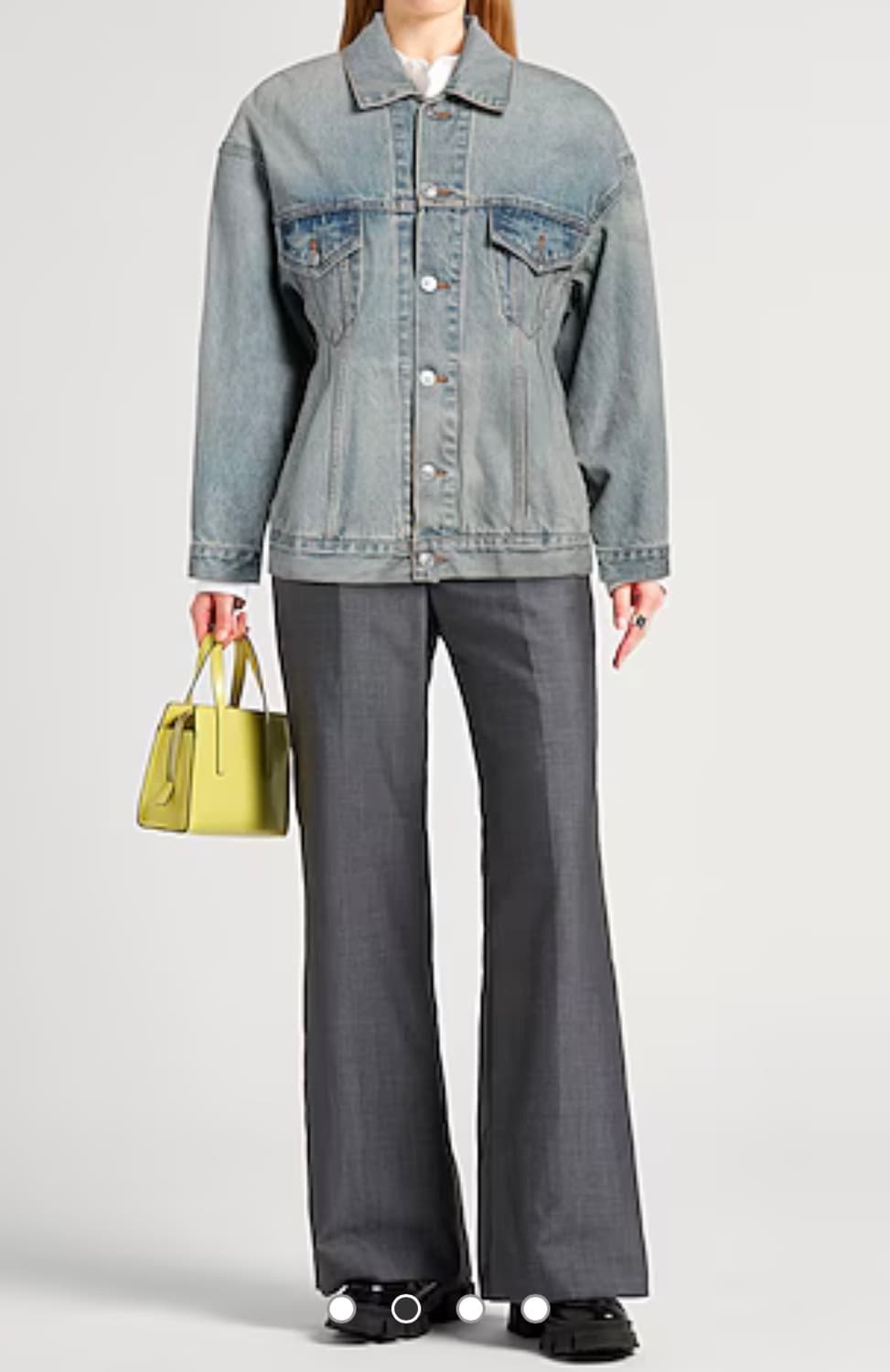 [36] BALENCIAGA 발렌시아가 가드로브 블랙 데님자켓 상품이미지10