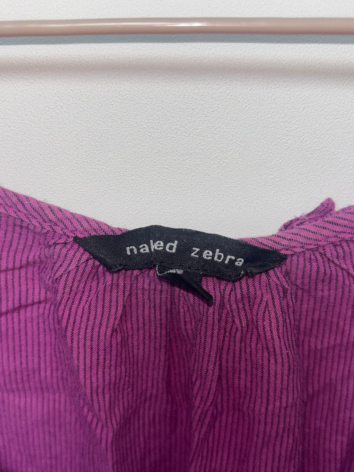 [naked zebra] 프릴 민소매 나시 상품이미지2