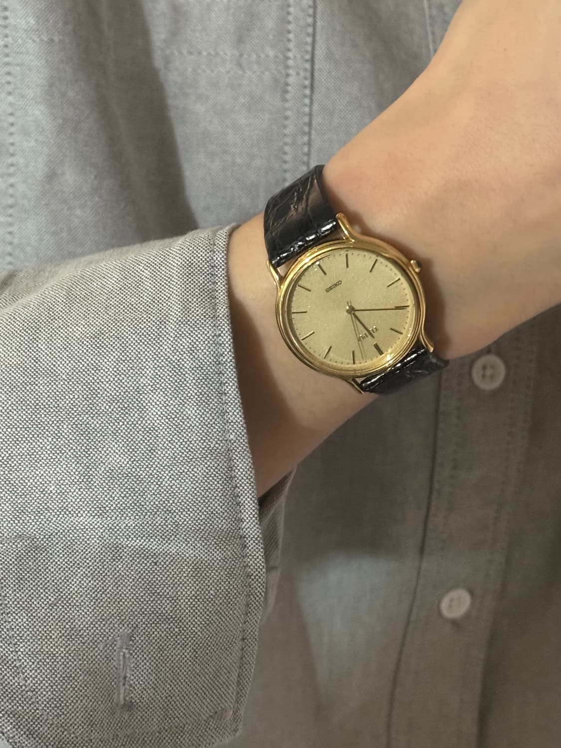 SEIKO 빈티지 쿼츠 시계 상품이미지6