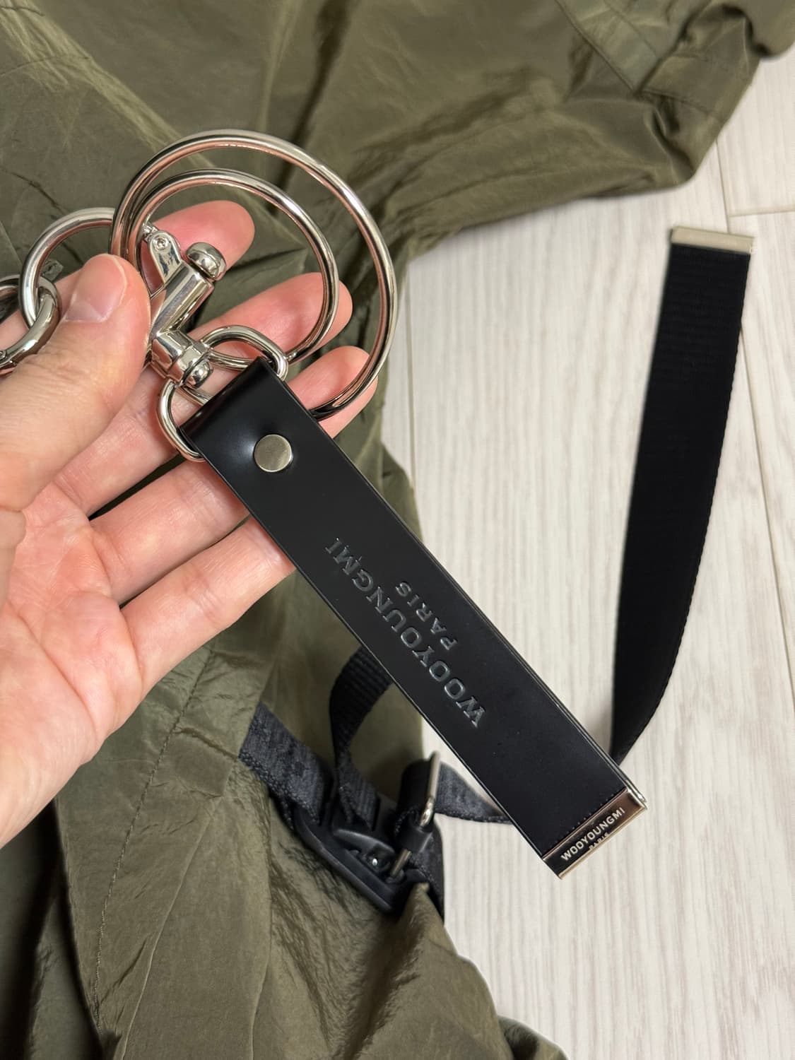 [46] 우영미 21ss 아노락 카키 색상 상품이미지5