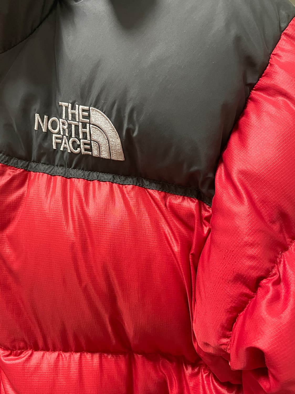 노스페이스 700눕시 레드 패딩 상품이미지6