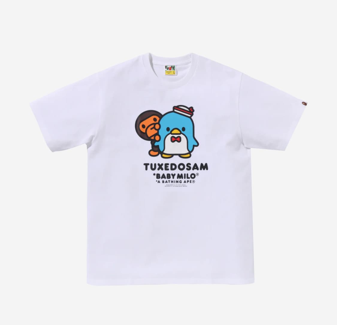 bape 산리오 베이프 턱시도샘 xs 새상품 상품이미지2