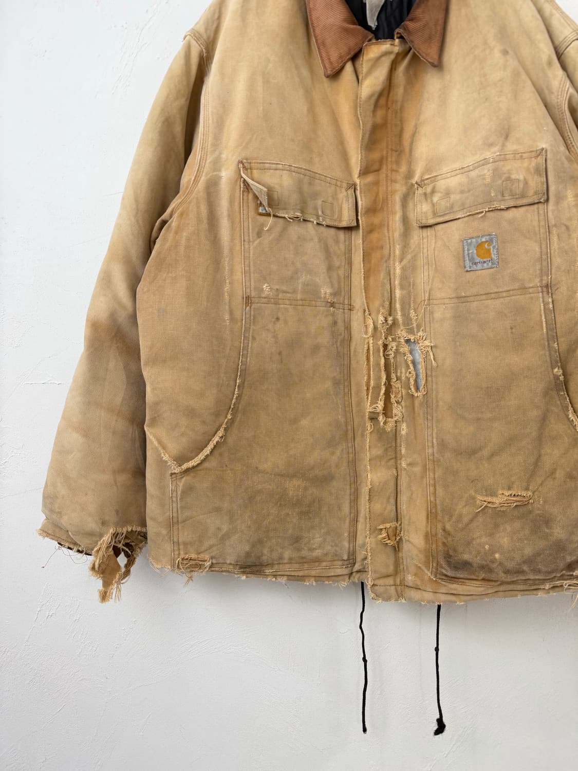 빈티지 쓰래쉬드 칼하트 Arctic 초어 자켓 상품이미지2