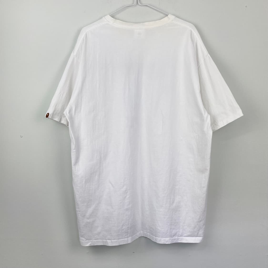 베이프 블루 카모 컬리지 반팔티 XXL 상품이미지2
