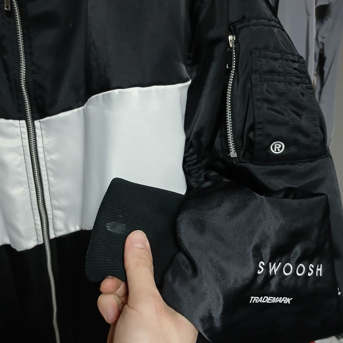 nike 나이키 양면 항공 점퍼 패딩 리버서블 가을 겨울 자켓 상품이미지7