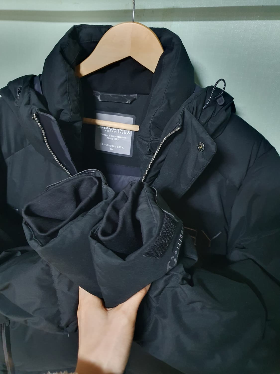 디스커버리 구스 롱패딩 100 상품이미지7