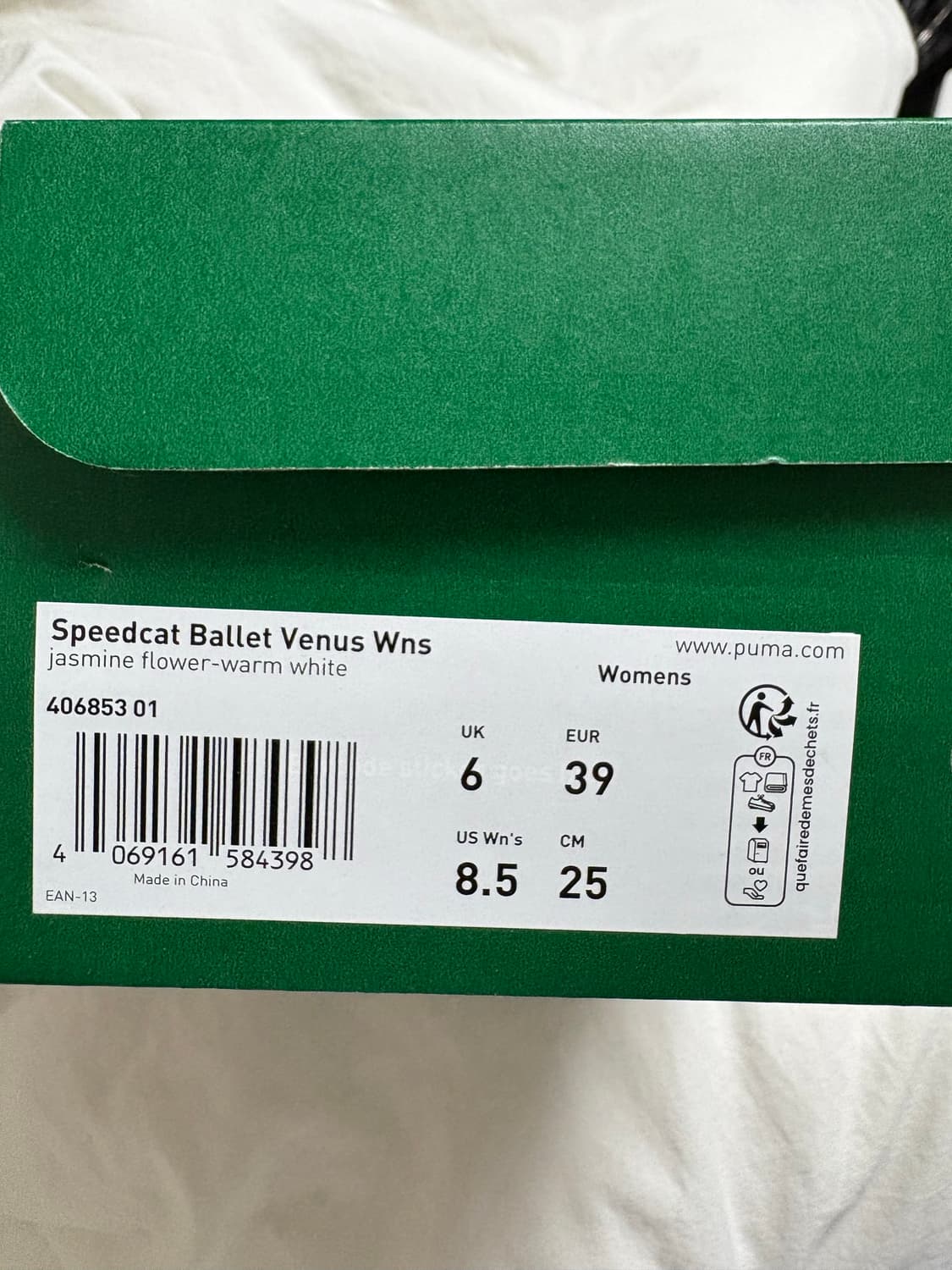 푸마 스피드캣 발렛 비너스 자스민 플라워 상품이미지4