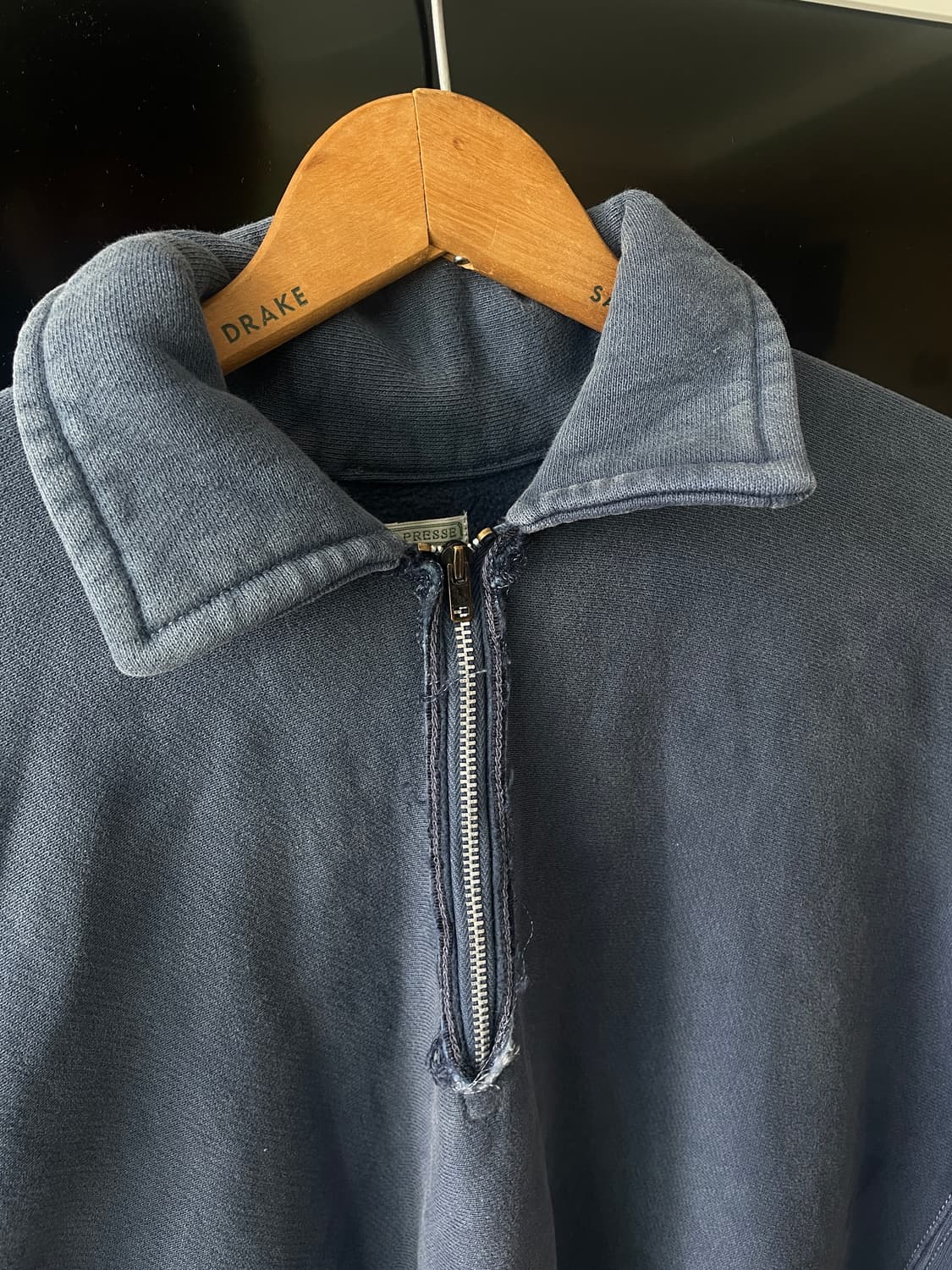 아프레쎄 하프집엎 스웻 상품이미지2