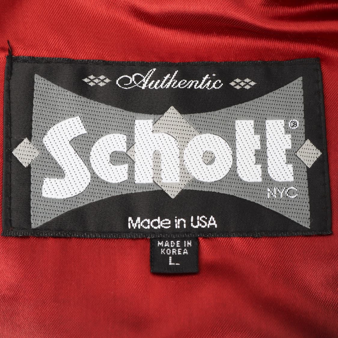 Schott 쇼트 nyc 브라운 유틸리티 레더자켓 상품이미지8