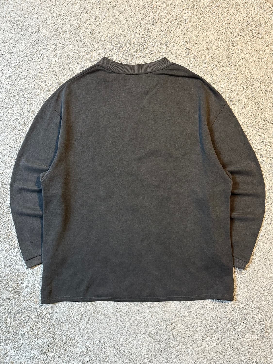 이지 시즌 1 YEEZY SEASON 1 롱슬리브 긴팔 다크그레이 상품이미지3