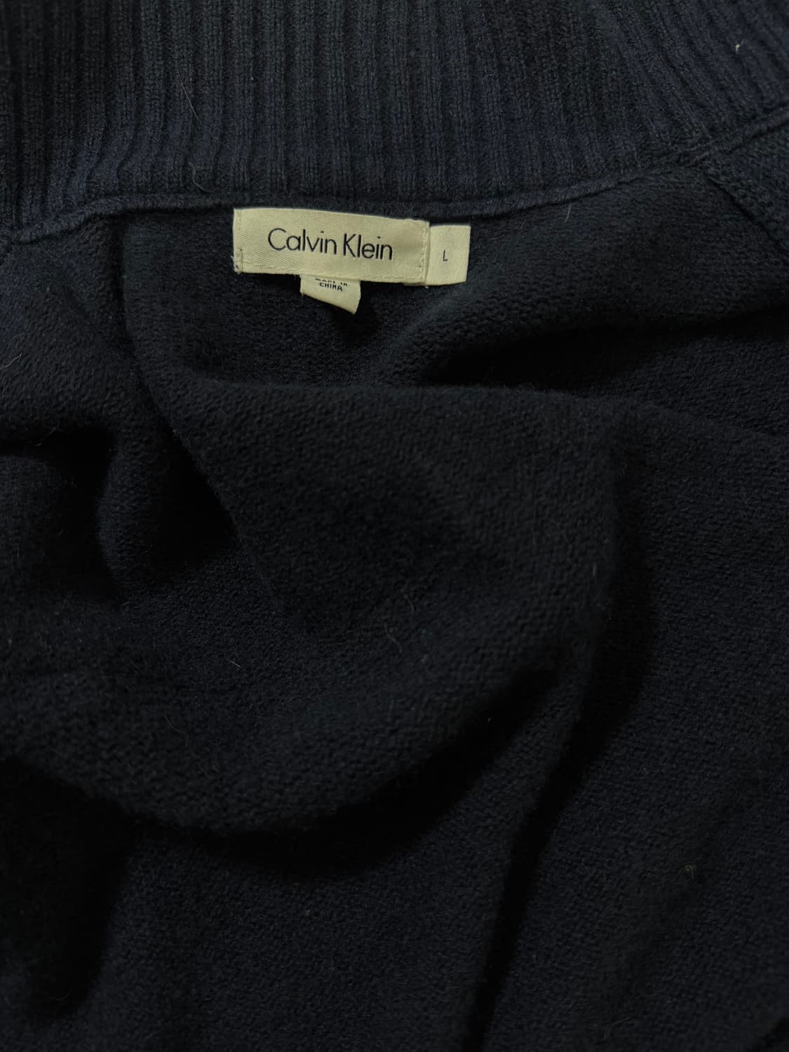 캘빈클라인(Calvin Klein) 램스울 블렌드 니트 자켓 상품이미지3